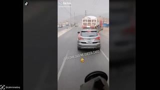 Video viral: Chofer pide a patrullero que salga de su carril