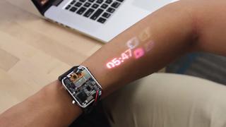 LumiWatch, el smartwatch capaz de proyectar la pantalla en tu piel