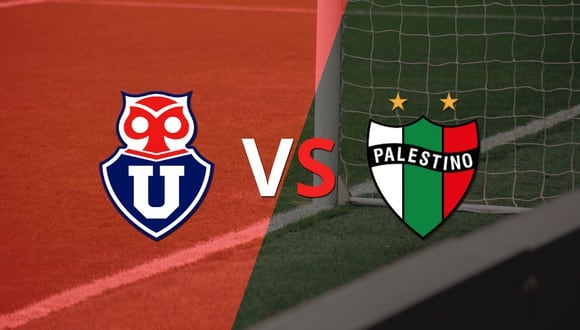 Universidad de Chile y Palestino se mantienen sin goles al finalizar el primer tiempo