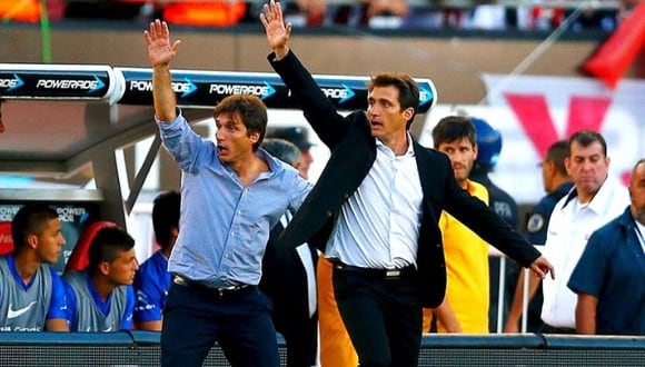 Los hermanos Barros Schelotto son los entrenadores de la Selección de Paraguay. (Foto: AFP)