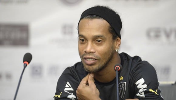 Ronaldinho ganó la Copa Libertadores 2013 con Atlético Mineiro. (Foto: Getty Images)