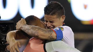 James Rodríguez tuvo conmovedor llanto al derrotar a Selección Peruana