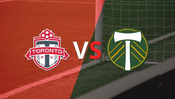 Termina el primer tiempo con una victoria para Toronto FC vs Portland Timbers por 1-0