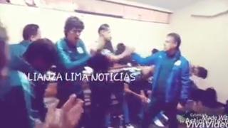Alianza Lima: así fue su eufórica celebración en los camerinos del Monumental [VIDEO]