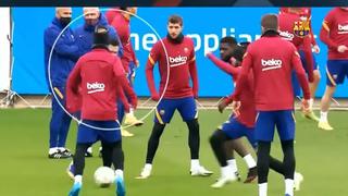 Así fue el reencuentro entre Lionel Messi y Antoine Griezmann tras la rajada del capitán del Barça [VIDEO]