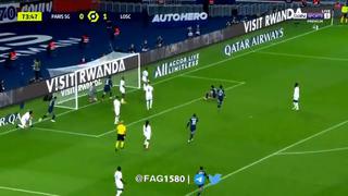 Medio gol de Di María: Marquinhos anota el 1-1 del PSG vs. Lille por la Ligue 1 [VIDEO]