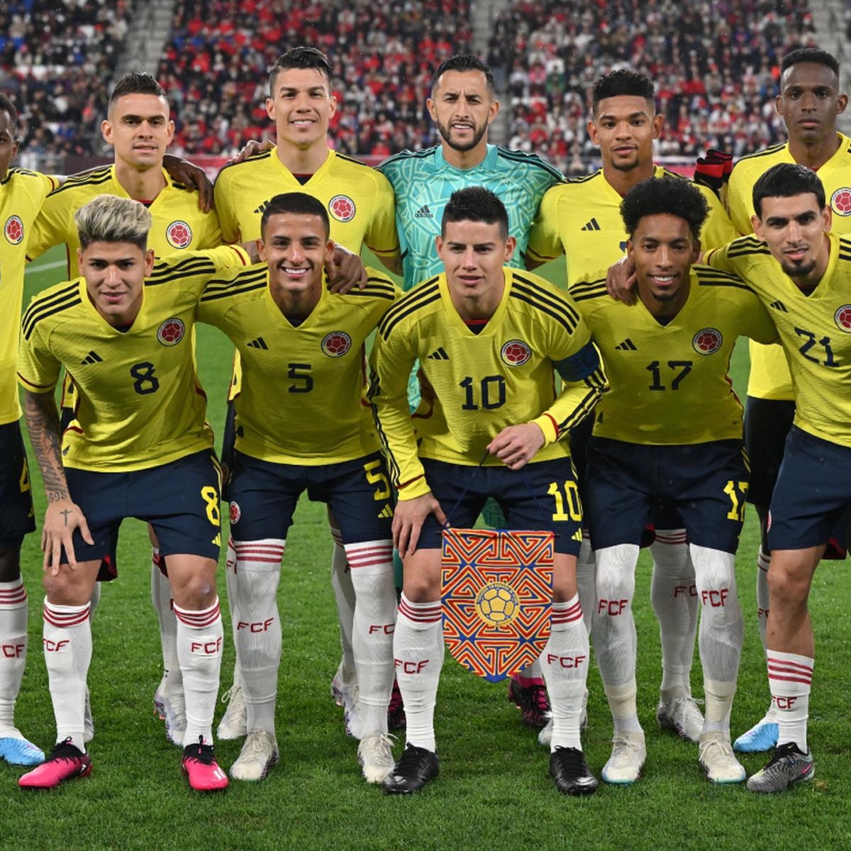 Jugadores de selección de fútbol de colombia