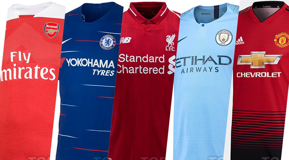 Mira las camisetas de todos los clubes para esta temporada de la Premier League. (Todo Sobre Camisetas)