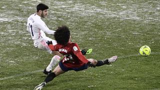 Con goles anulados: Real Madrid no pudo ganarle a Osasuna en Pamplona por LaLiga