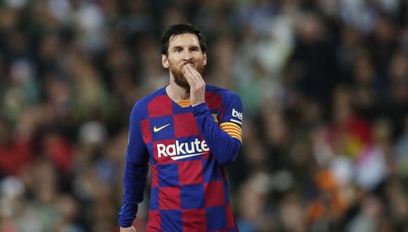 Lionel Messi tiene 18 goles en lo que va de LaLiga Santander 2020. (Foto: AP)