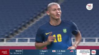 Solo la empujó: doblete de Richarlison en el triunfo de Brasil 3-1 sobre Arabia Saudita por los Juegos Olímpicos | VIDEO