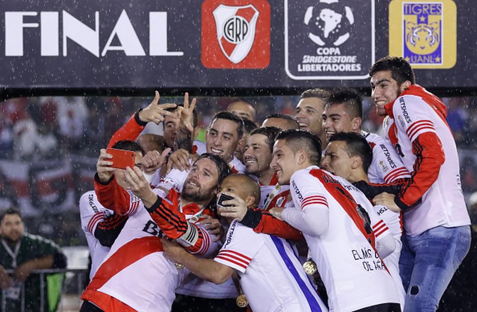 El último equipo de Marcelo Gallardo campeón de la Copa Libertadores. (Getty)