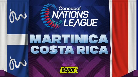 Costa Rica vs. Martinica EN VIVO por Nations League | Video: FCRF