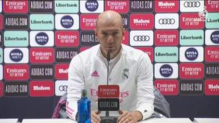 Zidane: “Tengo una plantilla con mucho talento y muchísimo corazón”