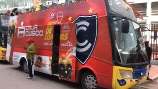 Cienciano: conoce el bus que paseará a los campeones que ascendieron a Primera División 