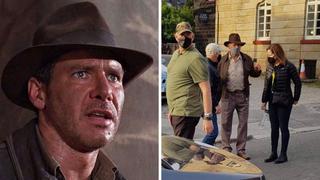Las primeras imágenes de Harrison Ford en el set de rodaje de “Indiana Jones 5″