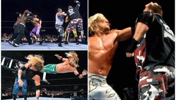 The Dudleys, Hardy Boyz y Edge y Christian, los tres equipos que revolucionaron WWE . (WWE)