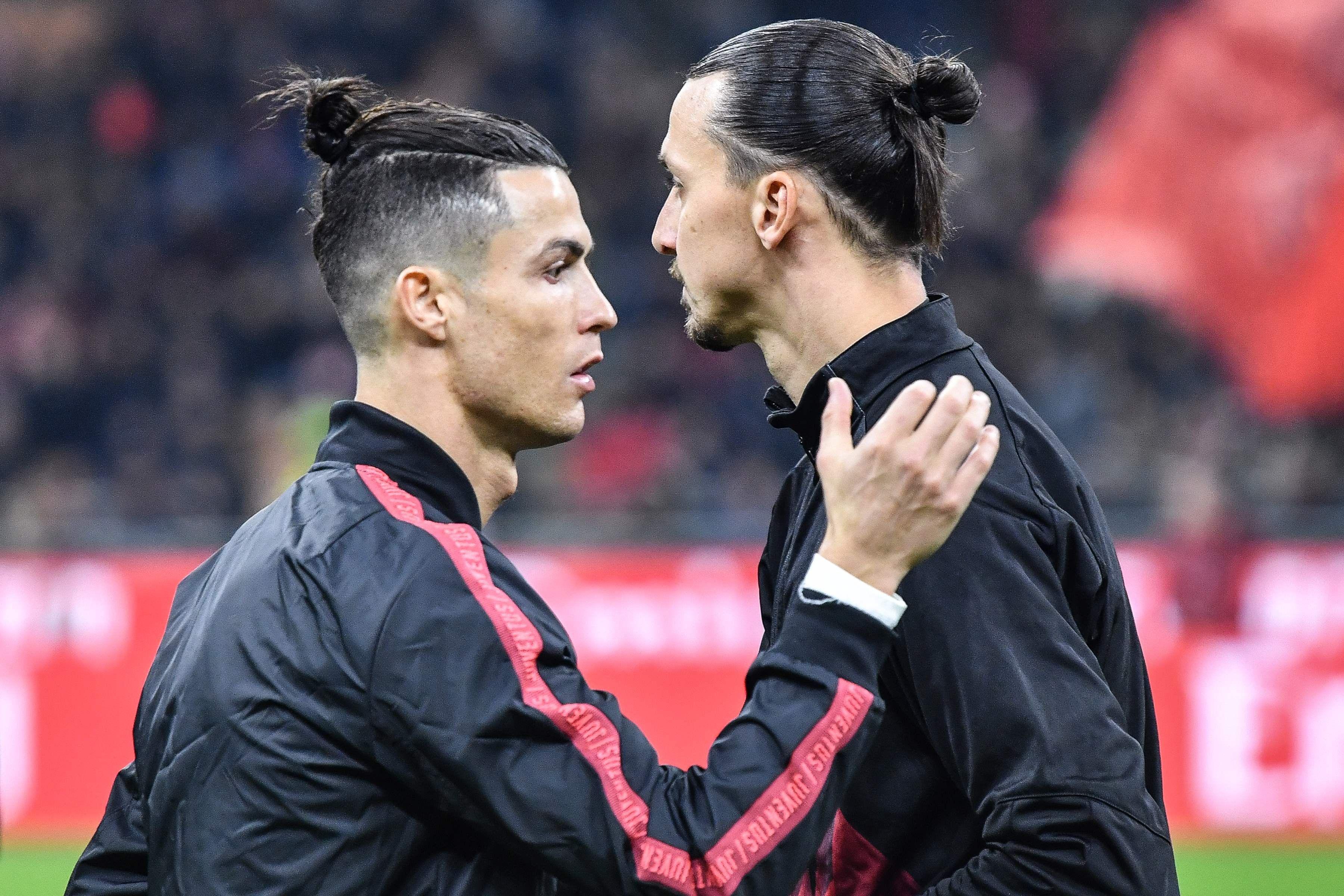 Cristiano Ronaldo y Zlatan Ibrahimovic en el duelo entre Juventus y Milan por las semifinales de Copa Italia. (Foto: Agencias)