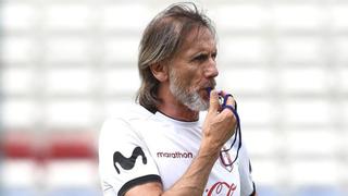 Ricardo Gareca explicó cómo la Selección Peruana afrontaría un partido ante un equipo top