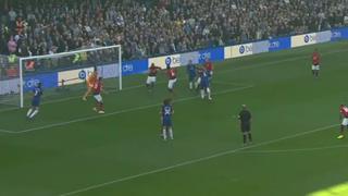 Pogba lo dejó solo: Rudiger cabeceó sin marca y marcó en el Manchester United vs. Chelsea [VIDEO]