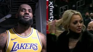‘Courtside Karen’, la mujer que hostigó e insultó a LeBron James por hacer que la echen del Haws vs Lakers