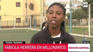 Conoce a la embajadora del fútbol peruano en Millonarios de Colombia
