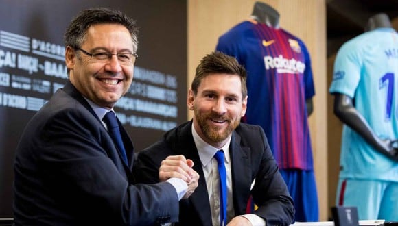 'El Mundo' filtró el último contrato que firmó Messi con el FC Barcelona. (Foto: EFE)