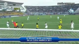 El recordado triunfo de Perú ante Colombia por la Copa América 2011