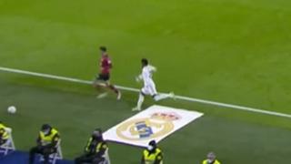 Muestra de respeto: la acción de Vinicius Jr. para no pisar escudo de Real Madrid [VIDEO]