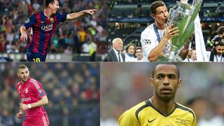 ¿Quiénes son los máximos goleadores en la historia de la Champions League?