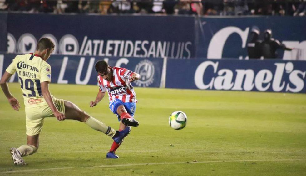 América cayó 2-0 ante Atlético San Luis por la fecha 4 de la Copa MX Clausura 2019. (Twitter Atlético San Luis)