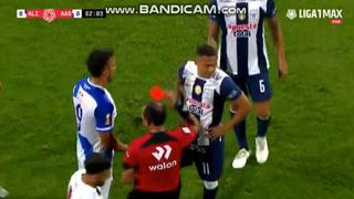 A las duchas: Reyna y Guzmán fueron expulsados en el Alianza Lima vs. Alianza Atlético