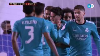 Error defensivo, presión de Isco y autogol: así llegó el 3-1 de Real Madrid vs. Alcoyano [VIDEO]