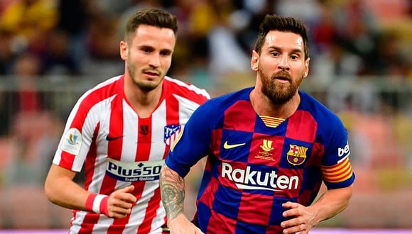Barcelona y Atlético empataron sin goles en el Camp Nou. Resultado favorece  a los colchoneros, que mantienen el liderato en LaLiga Santander. (Foto: AFP)