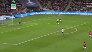 ¡Tras brutal pase de Pogba! Rashford anota el 1-0 del Manchester United contra Tottenham [VIDEO]