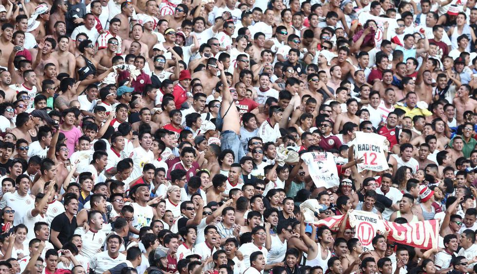 La 'U' es el equipo que más gente llevó jugando de local.