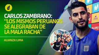 Carlos Zambrano sobre la Copa Libertadores: “La clasificación no es imposible”