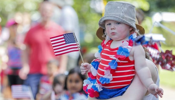 El Día de la Independencia es una fiesta en Estados Unidos para chicos y grandes (Foto: EFE)