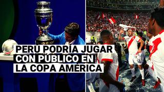 Perú podría jugar con público: Colombia estudia abrir las puertas de los estadios en la Copa América