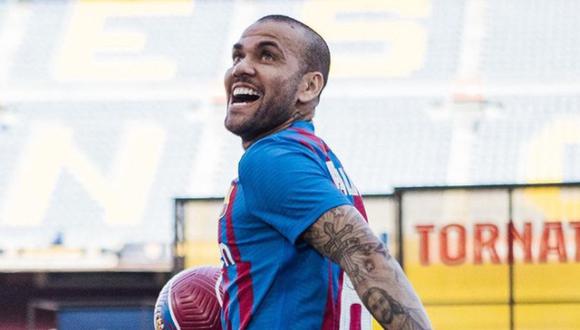 Dani Alves llegó al Barcelona en condición de jugador libre. (Foto: Dani Alves / Instagram)