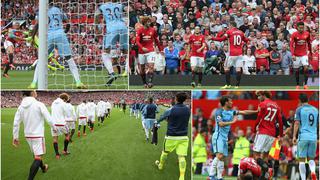 Las mejores imágenes del triunfo del Manchester City ante Manchester United