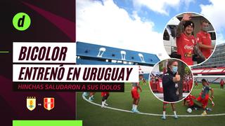 ¡Un solo aliento!: selección peruana termina trabajos de preparación en Montevideo y recibe el apoyo de los fanáticos