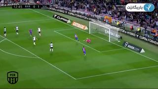 El balón siempre al ‘10′: Ansu Fati marca un golazo para el 1-1 del Barcelona vs. Valencia [VIDEO]
