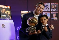 Cristiano Ronaldo: ¿para qué usa Cristiano Junior los Balones de Oro de su padre? [VIDEO]