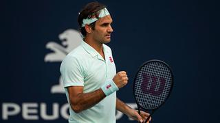 A paso firme: Federer venció a Anderson y clasificó a las semifinales del Masters 1000 de Miami