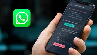 WhatsApp: esto hace la app con tu información cuando eliminas tu cuenta