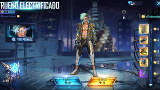 Tutorial de Free Fire para conseguir el atuendo Trueno Electrificado