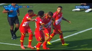 El gol que le anotó Sport Huancayo a Universitario de Deportes mientras se jugaba la Champions League [VIDEO]