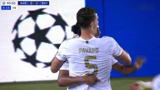 Para sellar la goleada: Pavard marcó el 3-0 de Bayern vs. Barcelona [VIDEO]