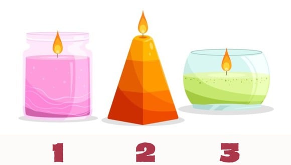 TEST VISUAL | No te desesperes y tómate los segundos necesarios al escoger una de estas velas. (Foto: freepik)
